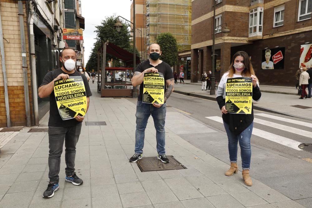 Los hosteleros de Gijón se ponen en marcha