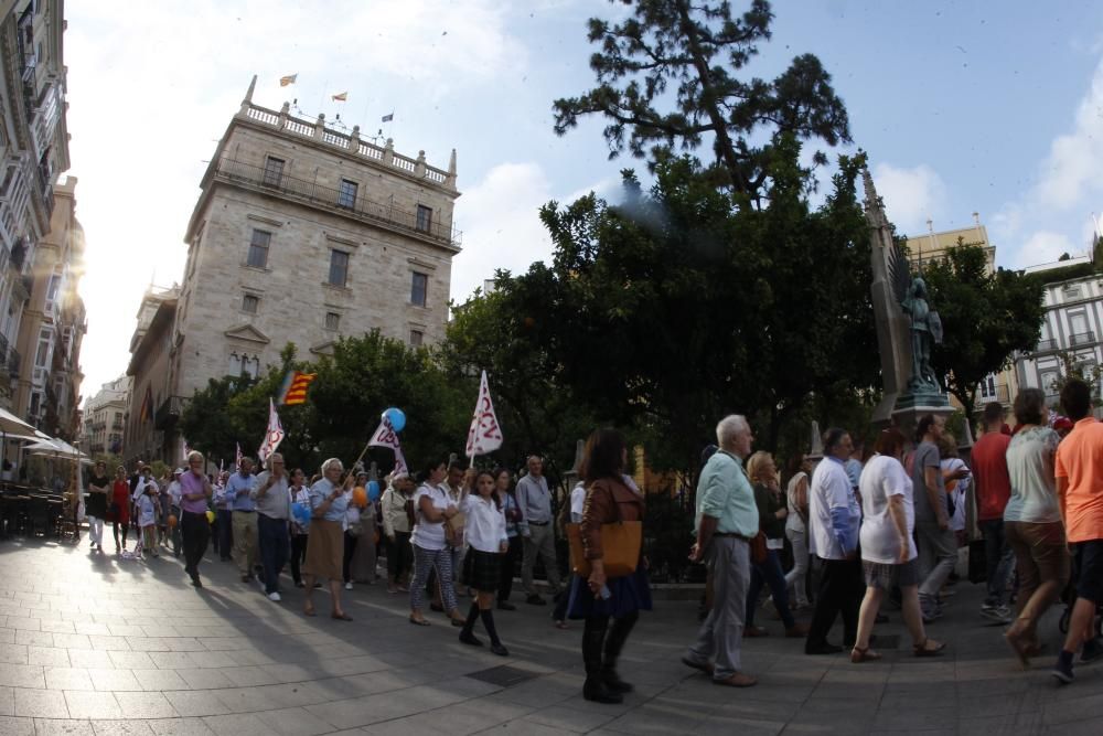 Manifestación de la concertada en Valencia