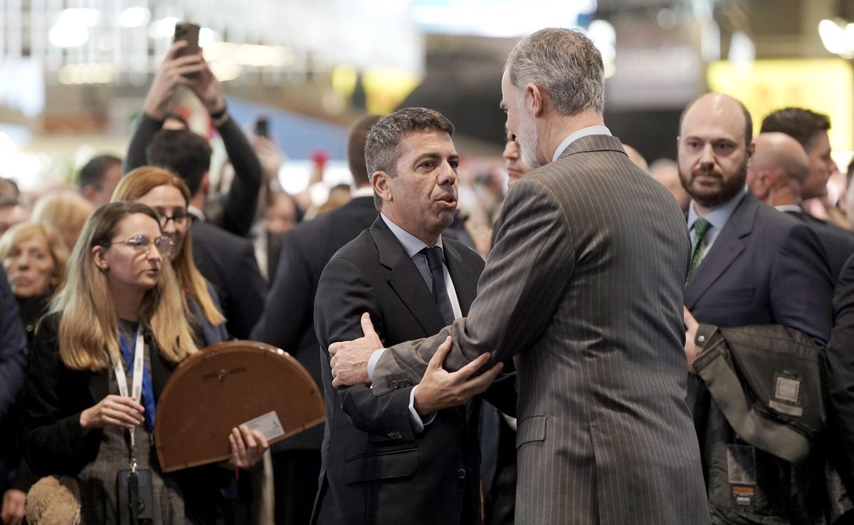 Los Reyes de España en la inauguración de la 45 edición de Fitur