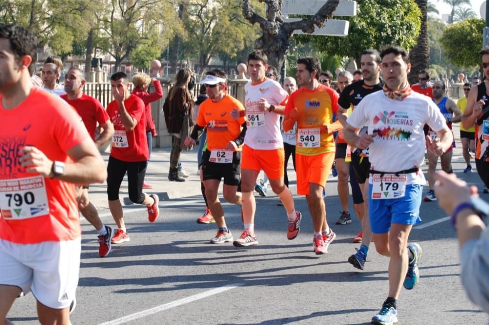 Media Maratón Murcia: Paso por Puente Reina Sofía