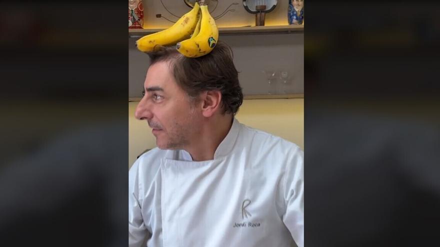 Jordi Roca, el &quot;Mejor chef de pastelería del mundo&quot;, y su último ingrediente estrella: el Plátano de Canarias