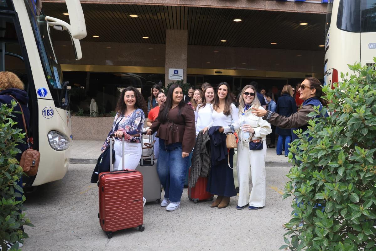 Las candidatas a Bellea del Foc 2026 se marchan de Toledo