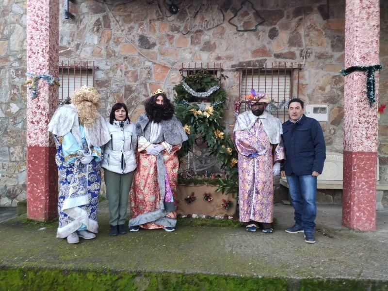 La llegada de los Reyes Magos a los pueblos