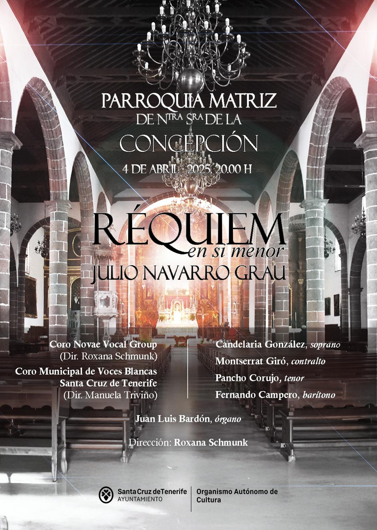 Cartel del concierto.
