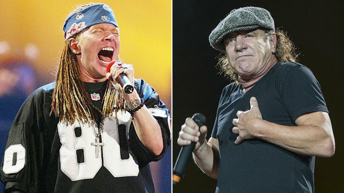 Axl Rose Nuevo Vocalista De Acdc