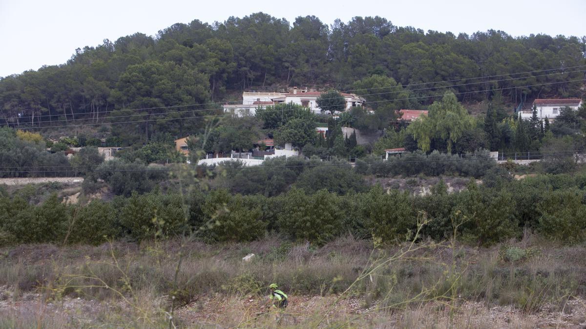 El diseminado de viviendas aisladas del Carraixet, en Xàtiva