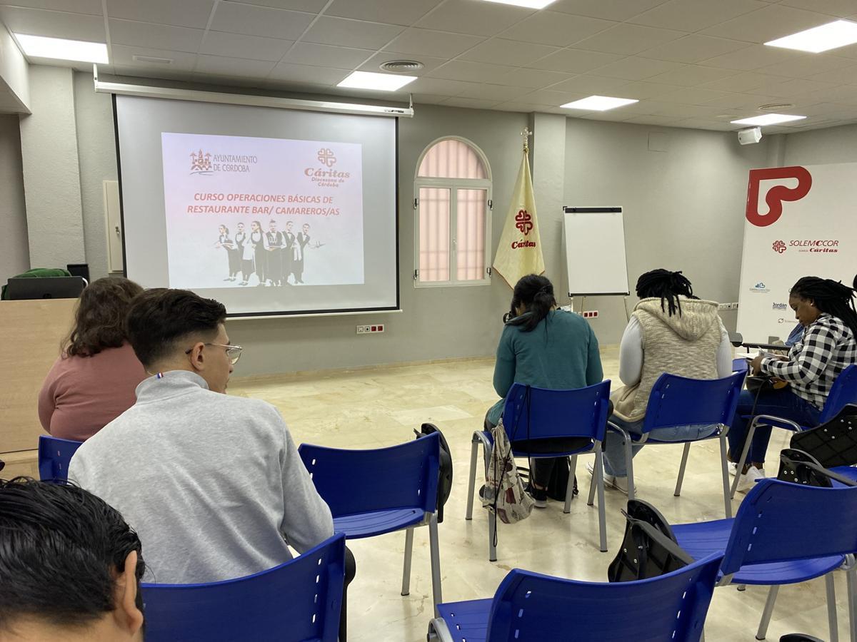 Curso formativo de hostelería.