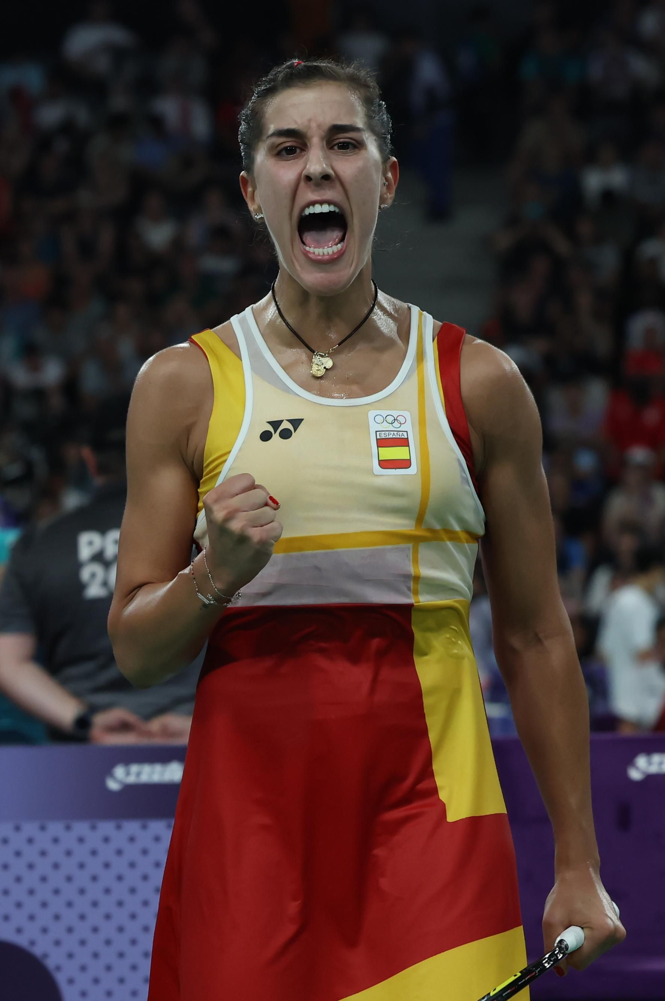 Bádminton Beiwen Zhang - Carolina Marín