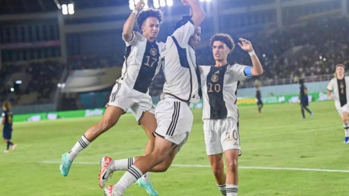 Brunner celebra el primer tanto