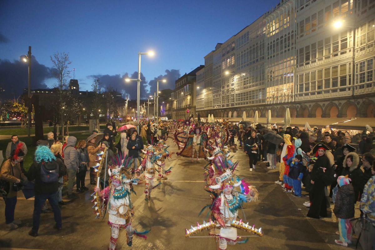 Desfile de carnaval en A Coruña