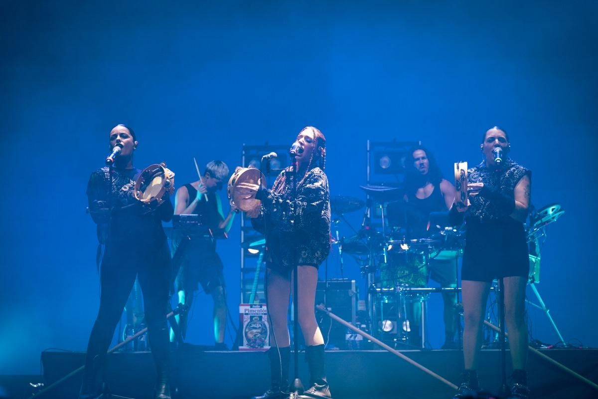El talento gallego siempre está presenta en el festival; en la foto, el show de Tanxugueiras en el SonRías Baixas 2024.
