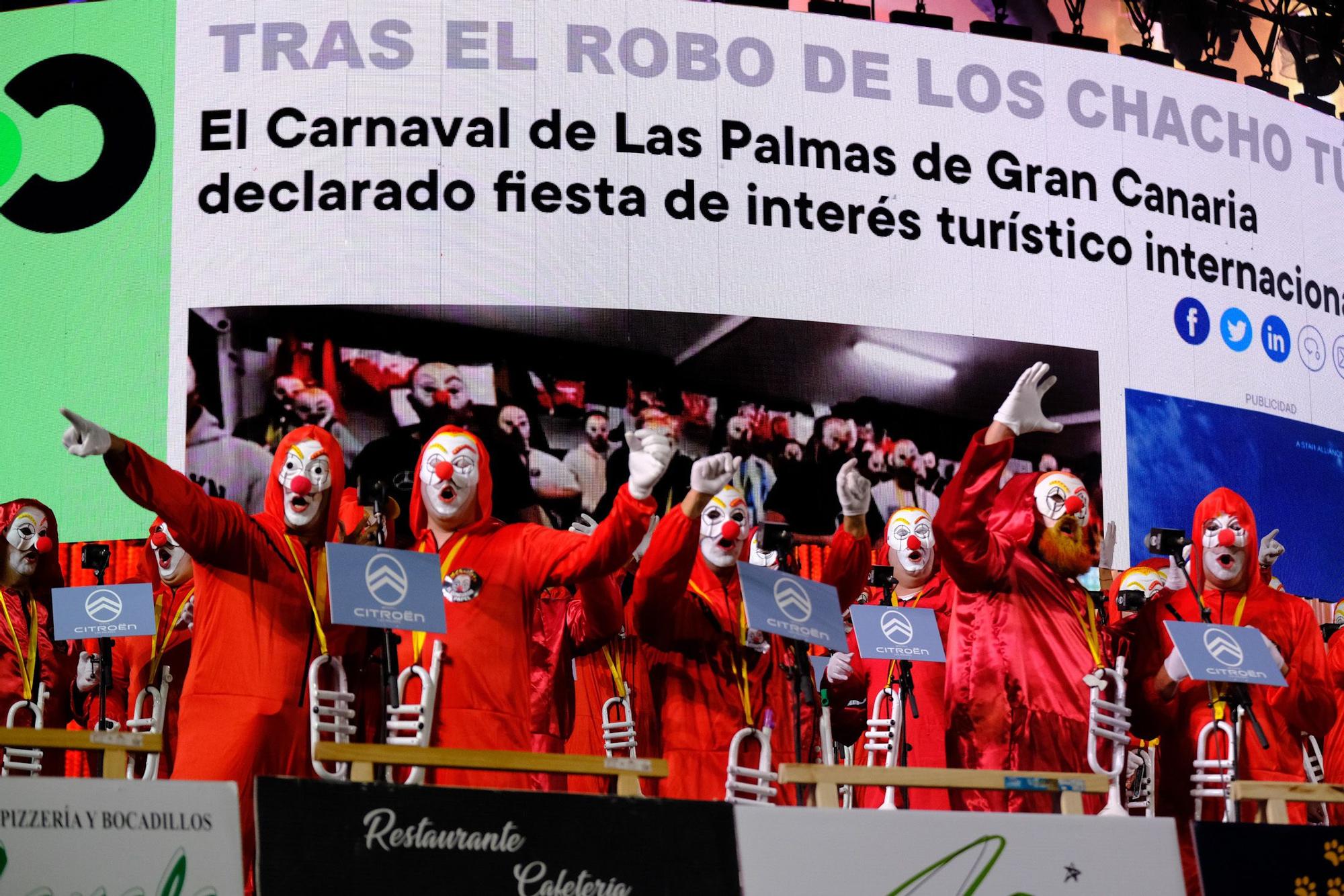 Final del Concurso de Murgas del Carnaval de Las Palmas de Gran Canaria 2023