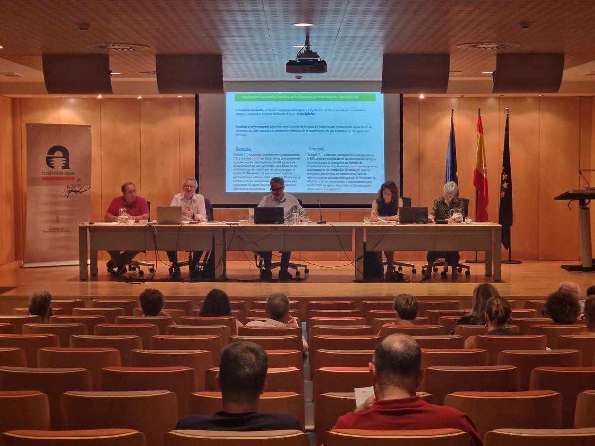 Reunión de la Junta de Gobierno de Cadasa.