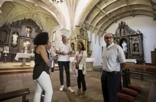Las obras de la Iglesia Vieja de Marín estarán acabadas este otoño