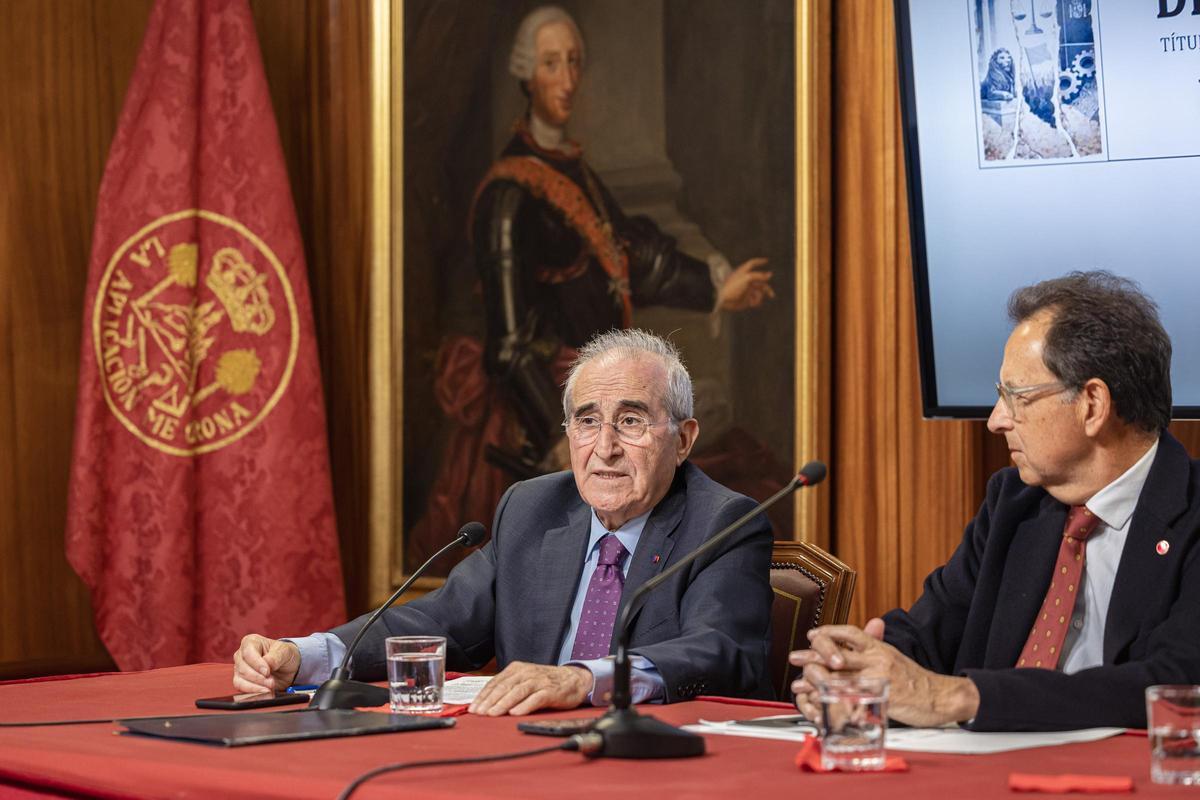 Virgilio Zapatero, jurista y exministro, en Las Palmas de Gran Canaria.