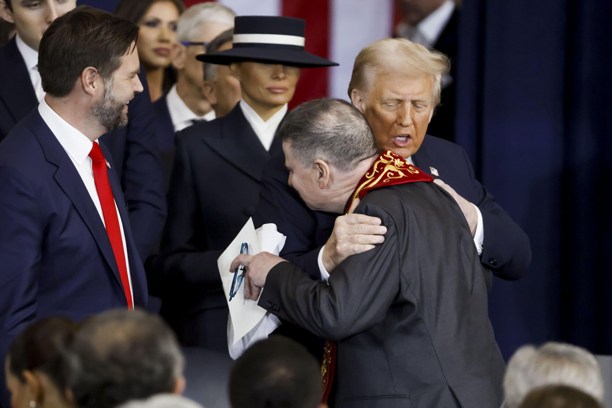 La investidura de Donald Trump, en fotos