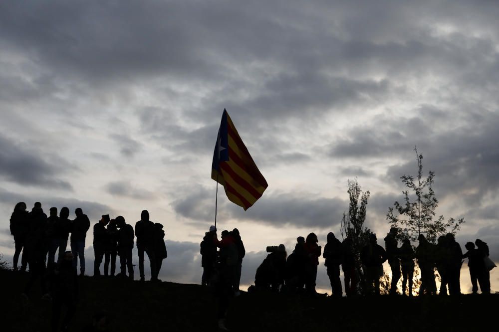 Tsunami Democràtic pone fin su protesta en la frontera