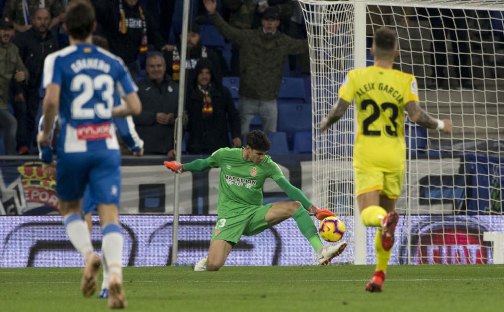 Les imatges del Girona - Espanyol