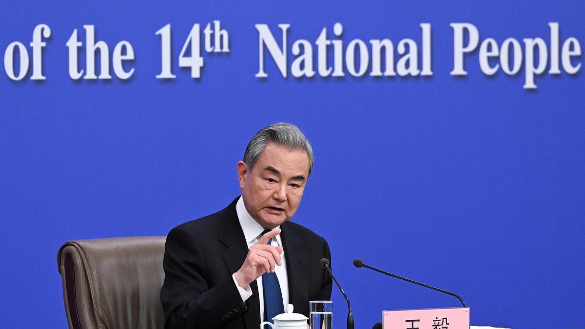 El ministro de Asuntos Exteriores chino, Wang Yi.
