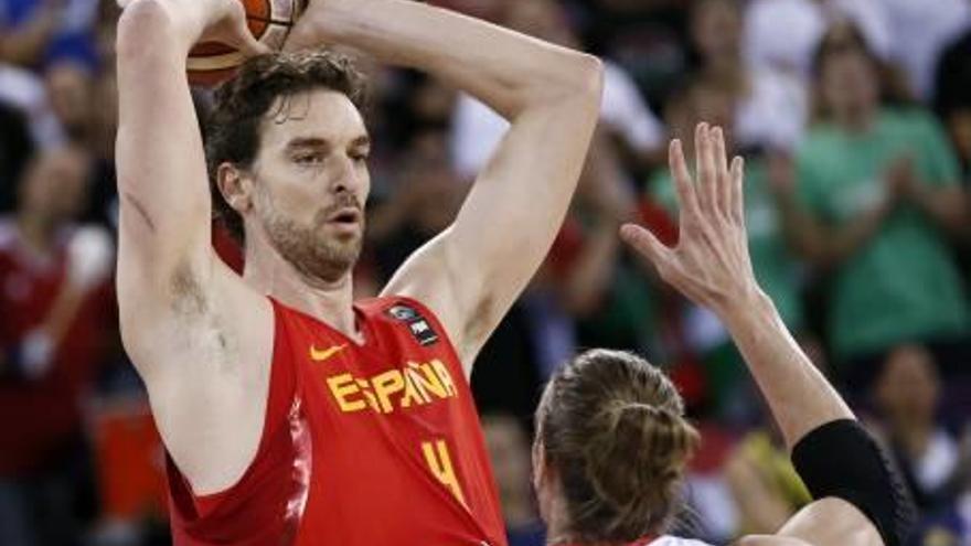 Pau Gasol va entrar en la història en el partit d&#039;ahir amb Hongria.