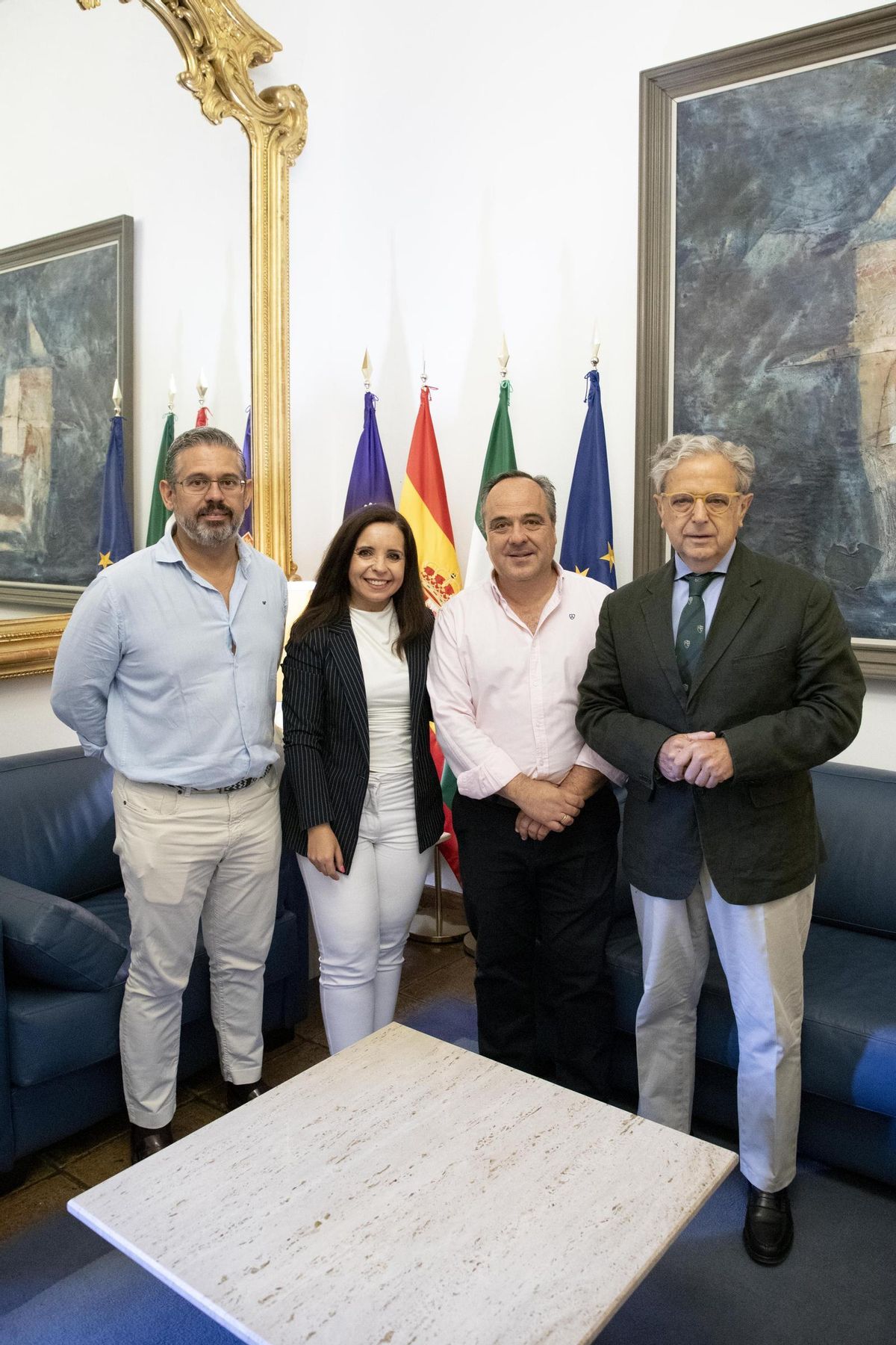 La Diputación de Córdoba rubrica tres convenios de colaboración con colectivos sociales.