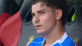 Viídeo: ¡Terrible cabro de Julián Álvarez con Simeone!