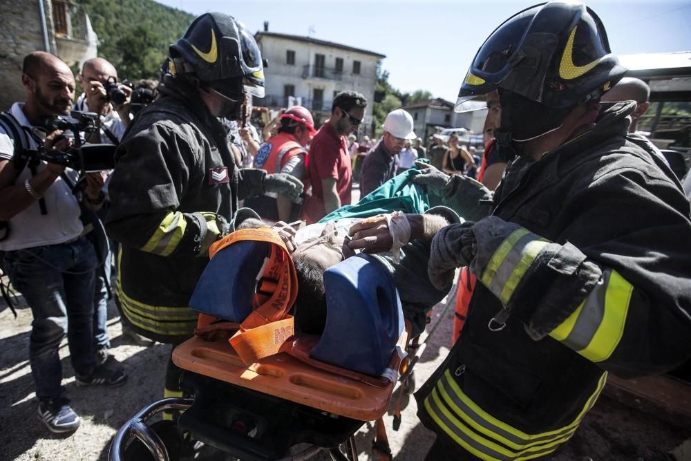 Terremoto en el centro de Italia