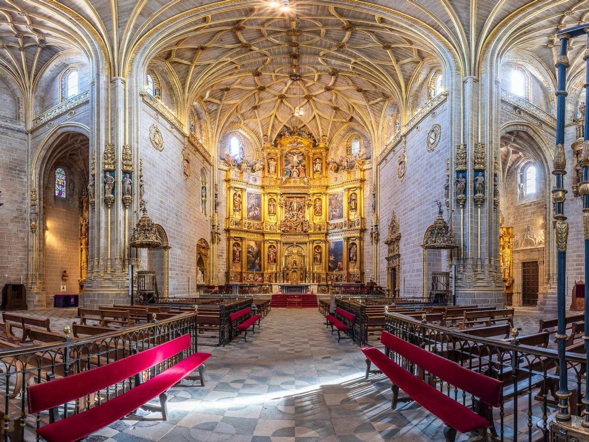 Interior de la Catedral de Plasencia.