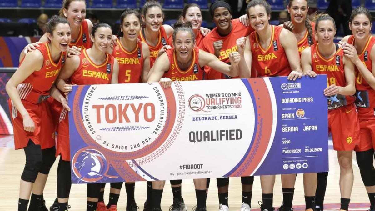 Basket fem billete Tokio