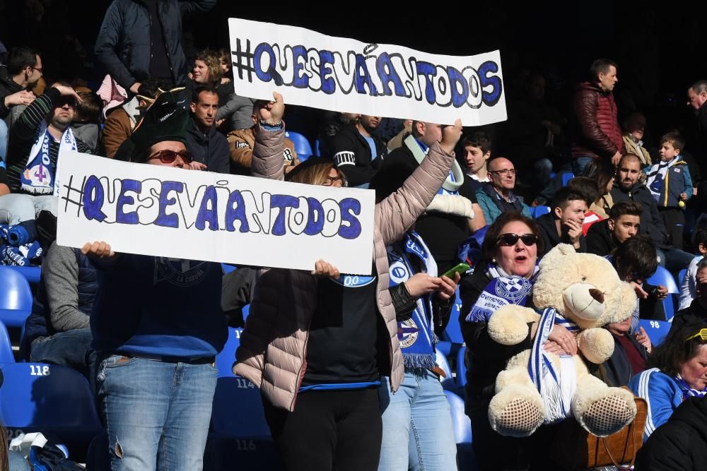 El Dépor cae ante el Villarreal en Riazor