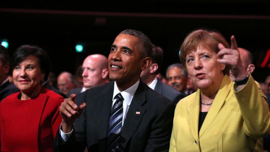 Obama sobre Merkel: &quot;Está en el lado correcto de la historia&quot;