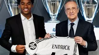 Endrick, entre lágrimas en su presentación con el Madrid: "Esto es una locura"