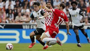 Resumen, goles y highlights del Valencia 2 - 0 Girona de la jornada 6 de LaLiga EA Sports