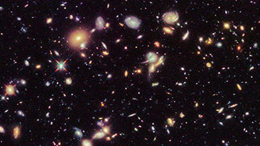 Imagen de la galaxia descubierta por el &#039;Hubble&#039;.