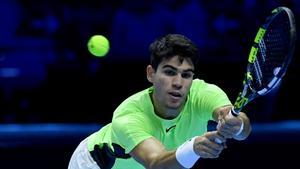 Carlos Alcaraz, en las ATP Finals