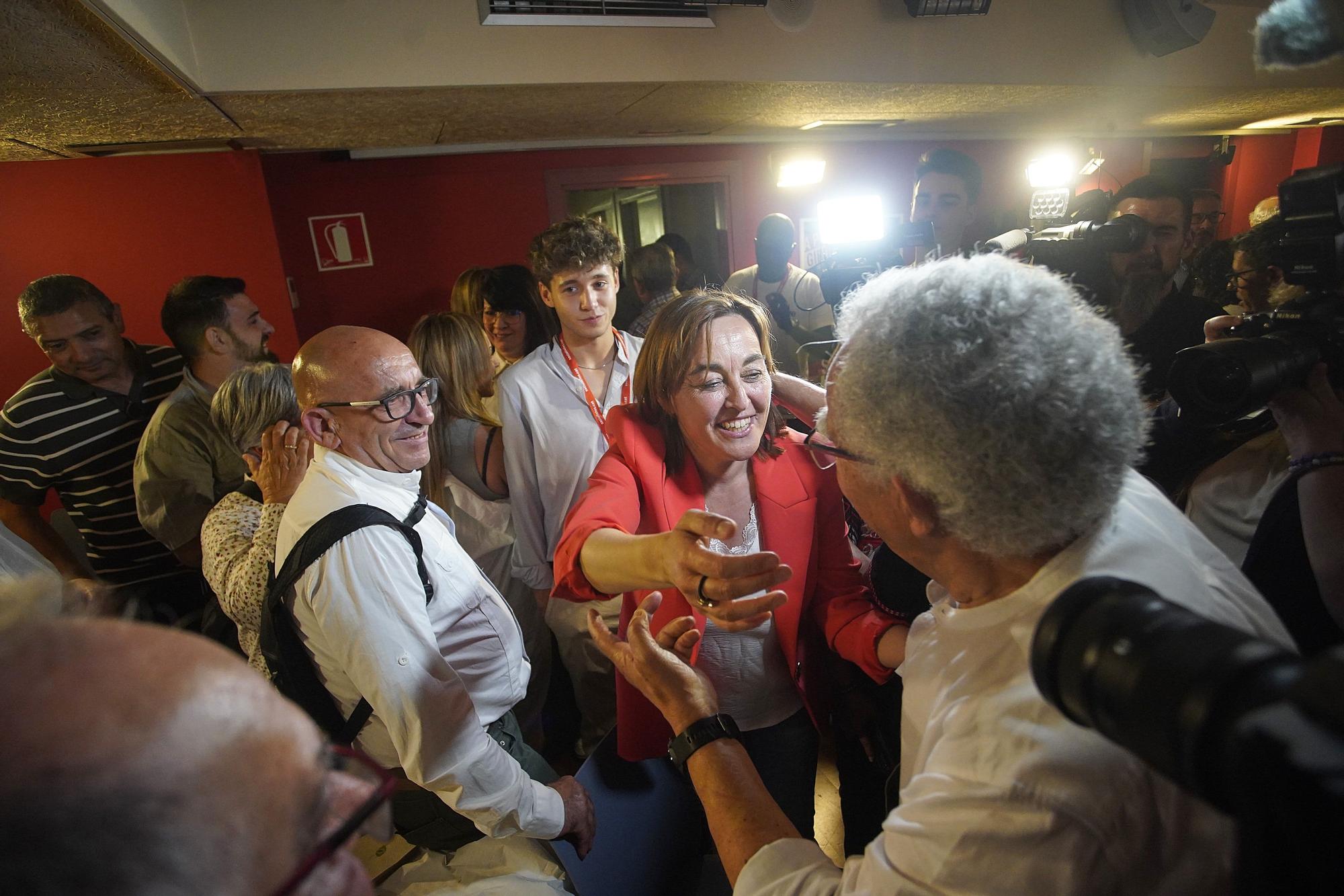 Victòria de Sílvia Paneque (PSC) a les eleccions municipals de Girona