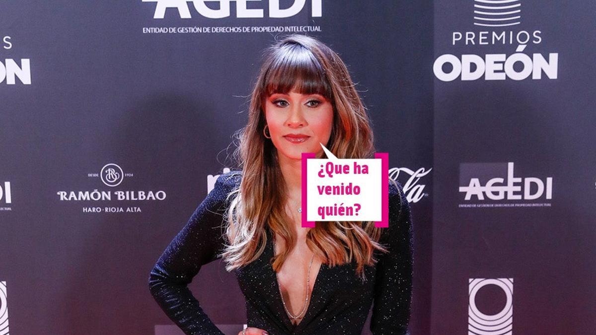 Aitana, en la alfombra roja de los 'Premios Odeon 2020'