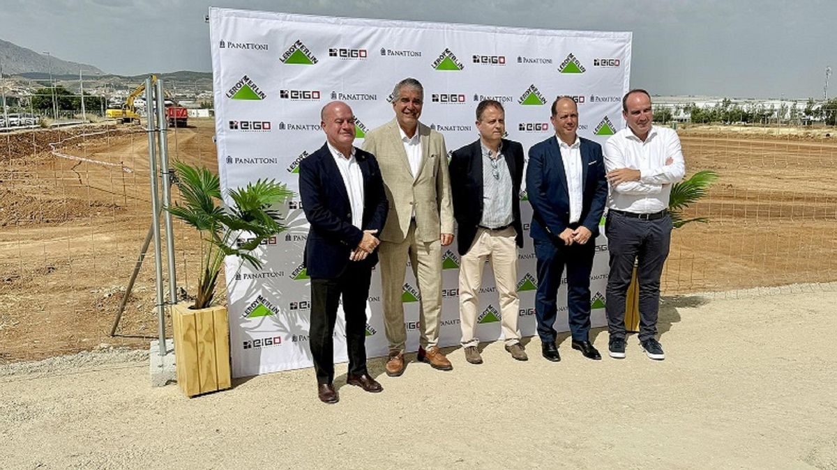 Leroy Merlin ha iniciado las obras de su centro logístico en el Parque Empresarial de Antequera.