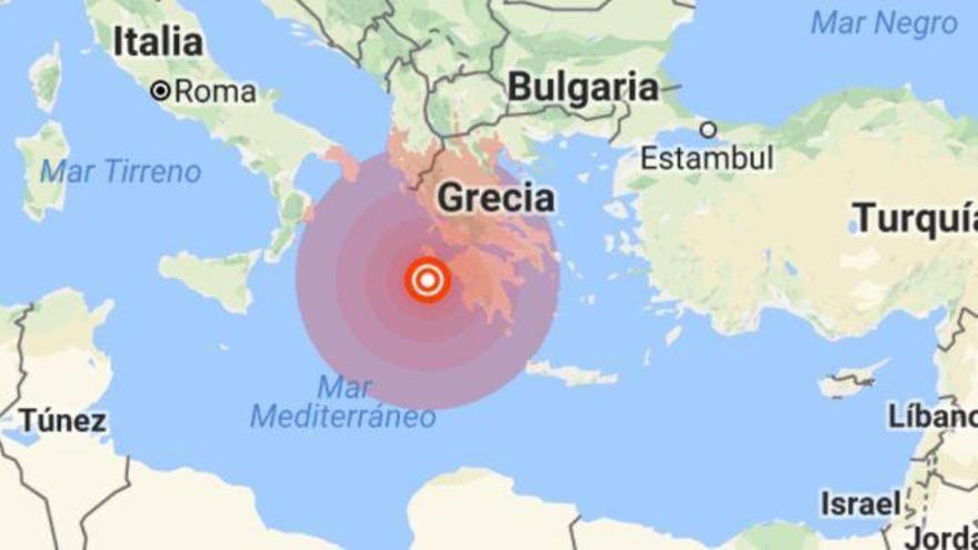 Un terremoto de 6.8 de magnitud sacude Grecia
