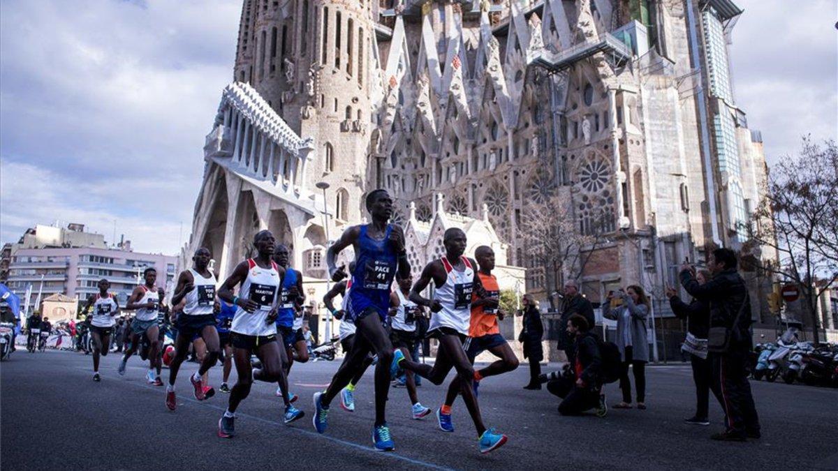 Imagen de archivo de la Zurich Marató de Barcelona