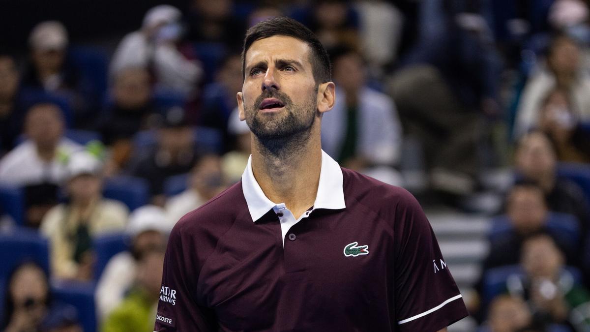 El serbio Novak Djokovic en el Abierto de ChinaEFE/EPA/JESSICA LEE