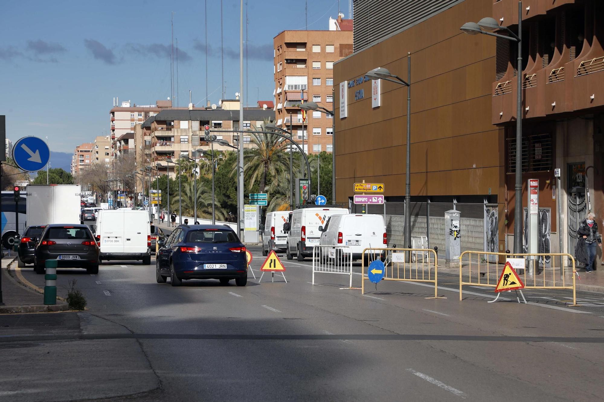 Así empiezan las obras en Pérez Galdós