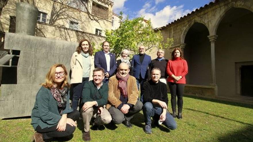 El jurat de la 58a edició, amb el regidor de Cultura i el director territorial de Cultura.