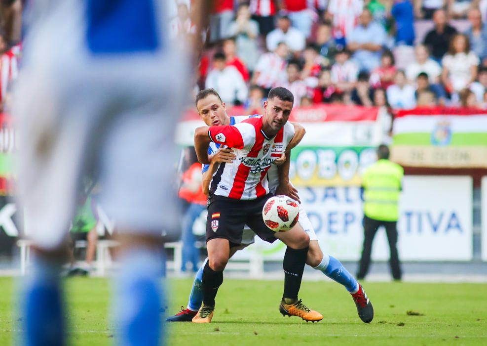 El Hércules empata en Las Gaunas ante el Logroñés y pasa a la final del playoff de ascenso