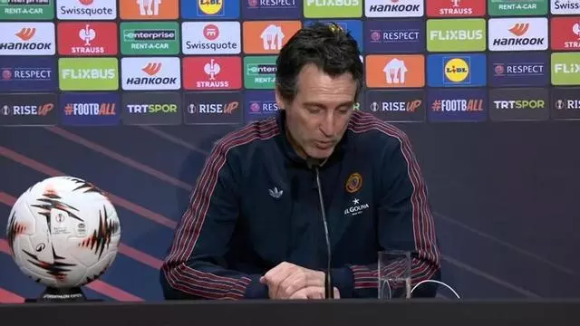Emery: "Hemos jugado suficientes partidos en Europa"