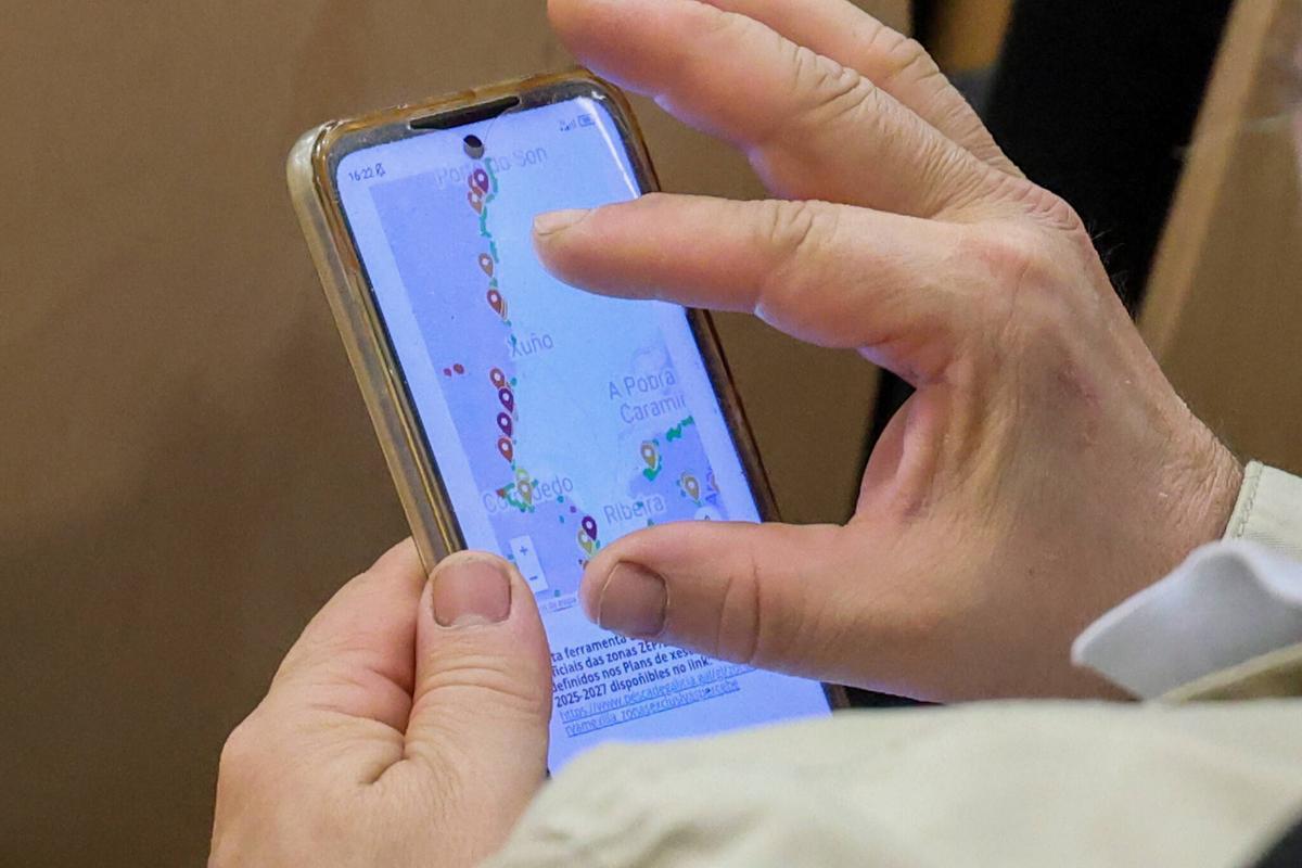 La aplicaci&oacute;n inform&aacute;tica mediante la que se declara la mejilla recogida en Galicia.