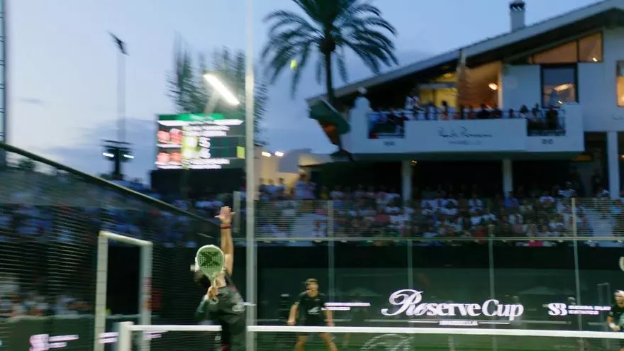 Galán y Coello triunfan en un partido memorable