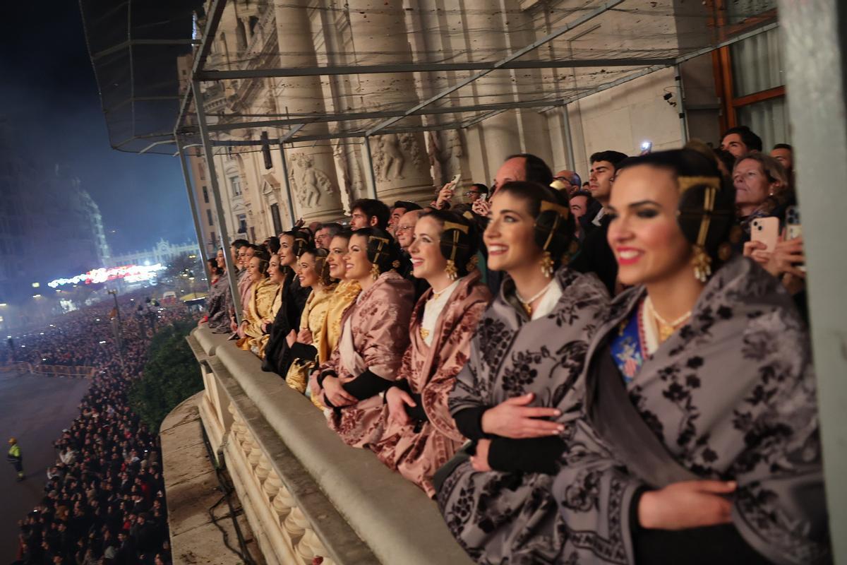 El castillo del sábado 7 de las Fallas 2026, en imágenes