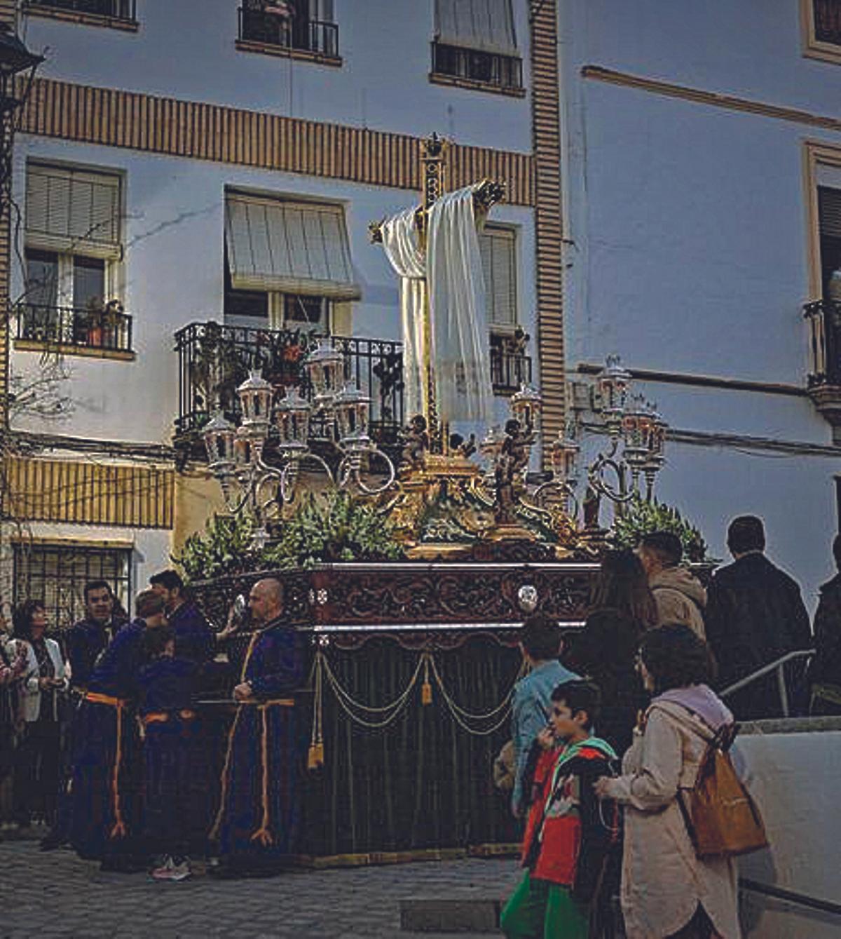 Procesión de la Vera Cruz el Jueves Santo.