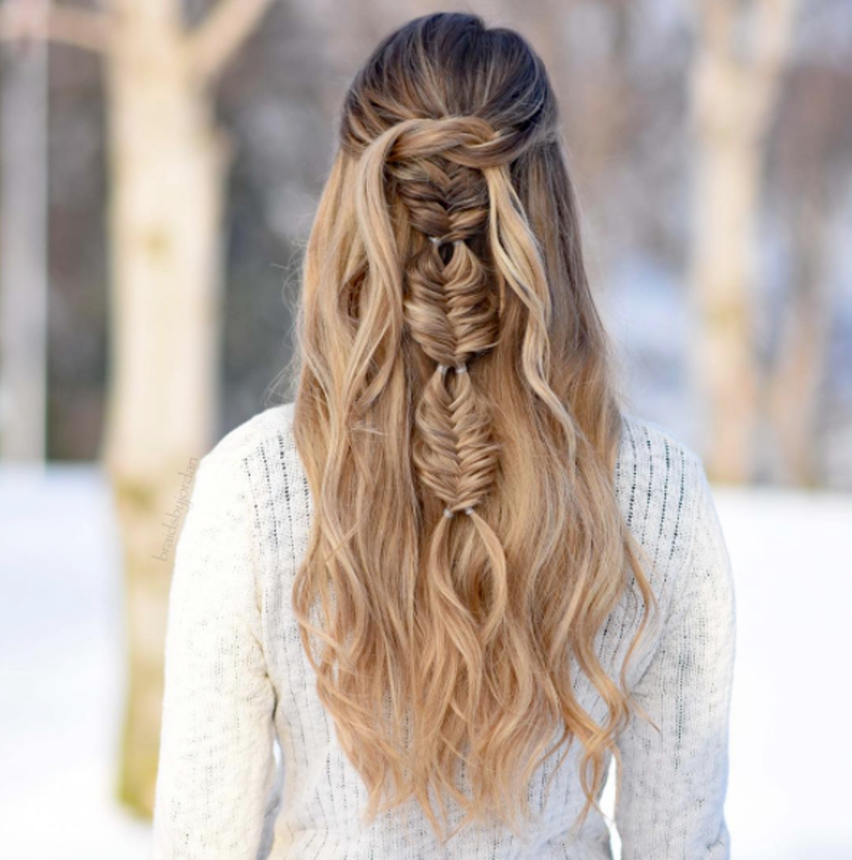 Trenza en tres fases